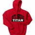 ST SUE arched sweatshirt red